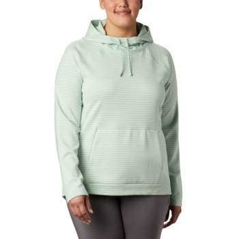 Columbia Ženske Majice S Kapuljačom - Bryce Canyon Plus Size Menta Prugice | ZEXB-63814